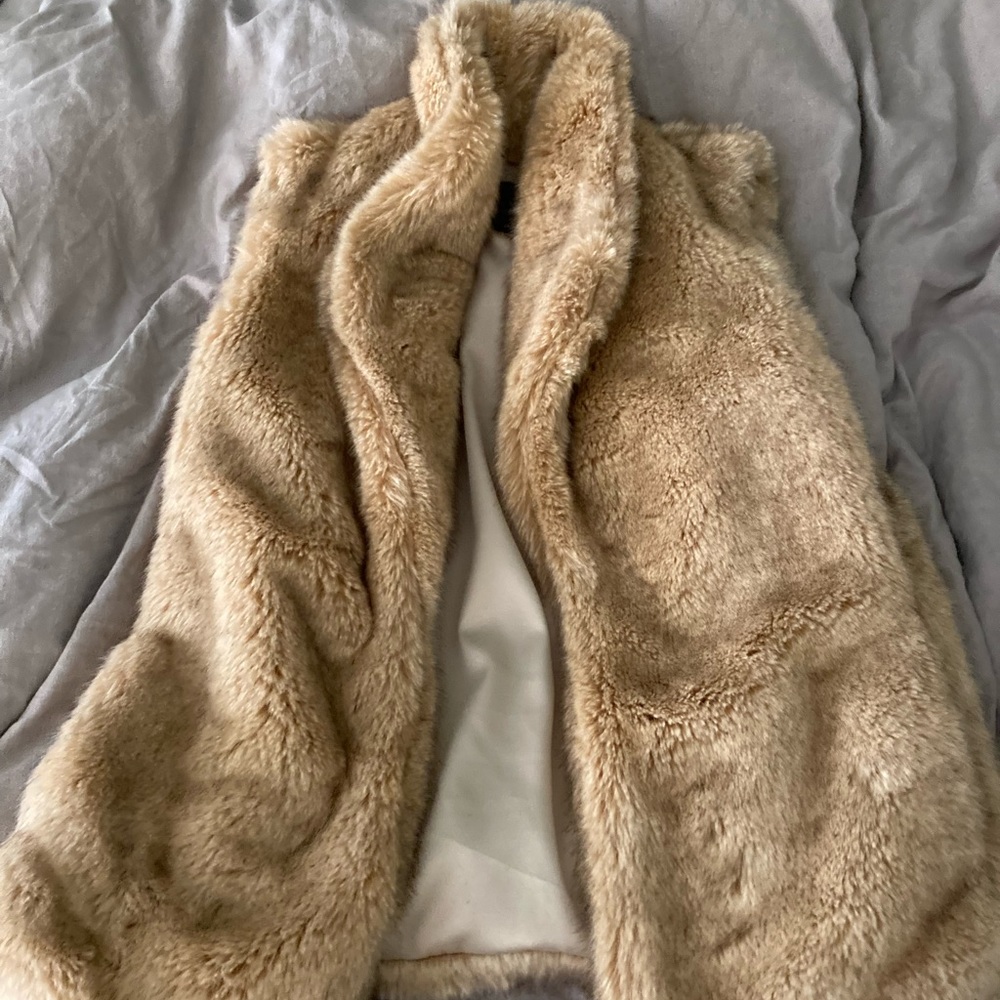 Sanctuary from Anthropologie faux fur vest